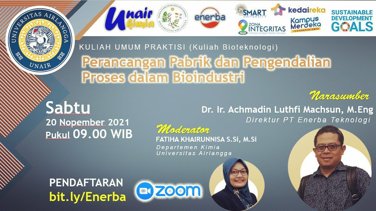 [Kuliah Praktisi] Perancangan Pabrik dan Pengendalian Proses dalam Bioindustri