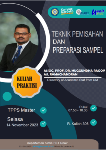 [Kuliah Praktisi] Teknik Pemisahan dan Preparasi Sampel